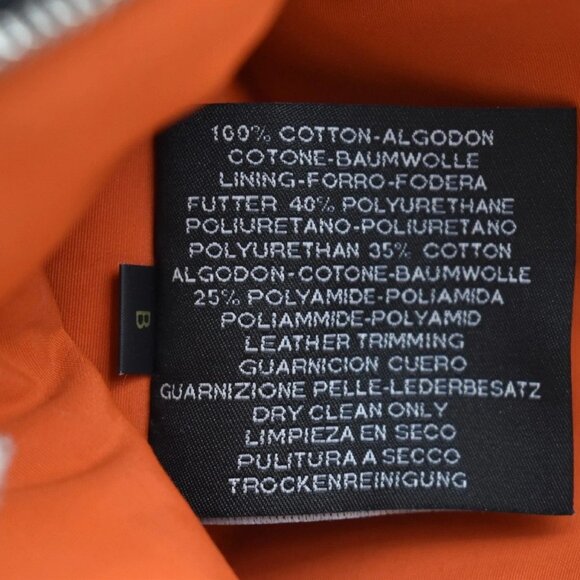 HERMES Logo Bolide 16 Mini Pouch Bag 100% Cotton Leather Black France 09KB142 - Picture 15 of 15